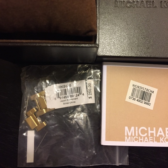 Michael Kors Camille Gold Chronograph Womens Watch main image 5